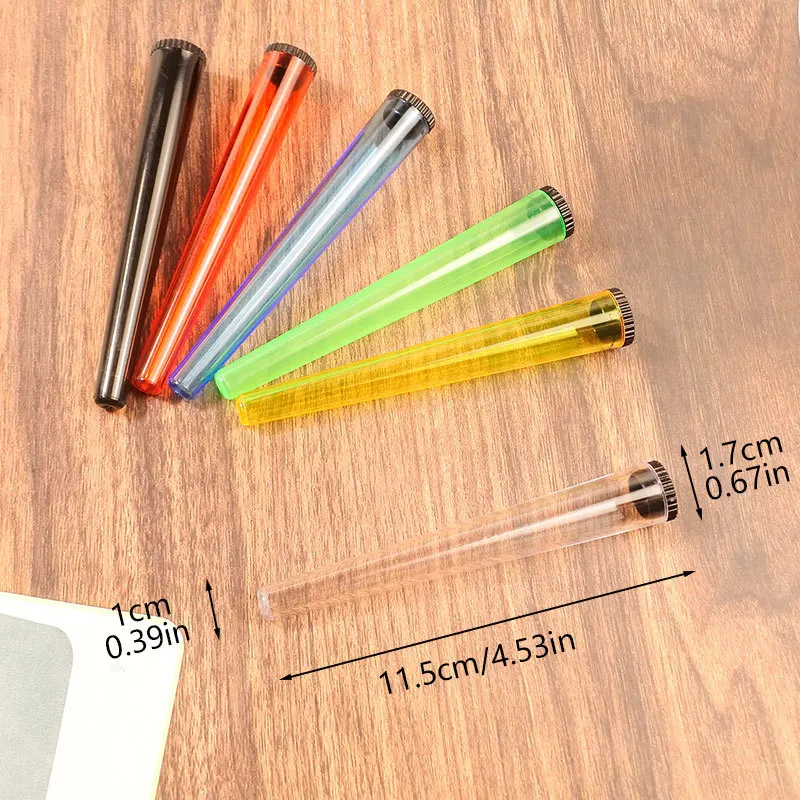 10pcs Smell Proof Storage Seal Container Holders 115mm King Size Anti odor measures Waterproof Airtight Tubes Accessories