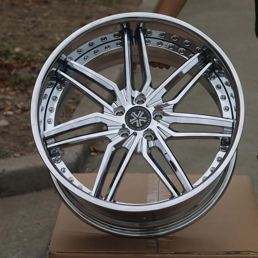 Customize 2 Piece Forged Step Lip Alloy Wheels 18