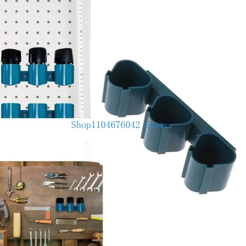 

652F Versatility 3Slot Battery Bracket For Efficient 12V Power Tool Arrangement