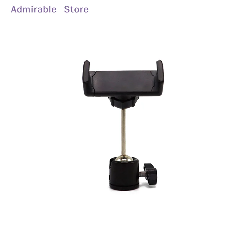 [W]Double Ball 360-degree Rotating Metal Tripod Mount Camera Mobile Phone Bracket Accessories Head Ball Adapter Cradle Ball Head