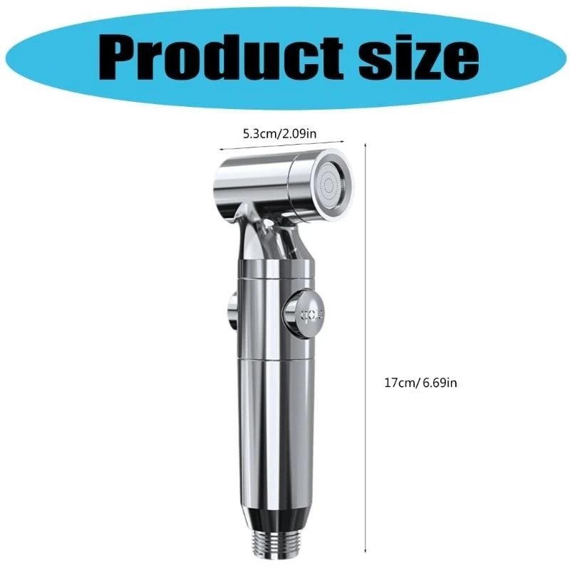 Ergonomic Handheld Bidet Sprayer easy installs for Comfortable Cleans Experience