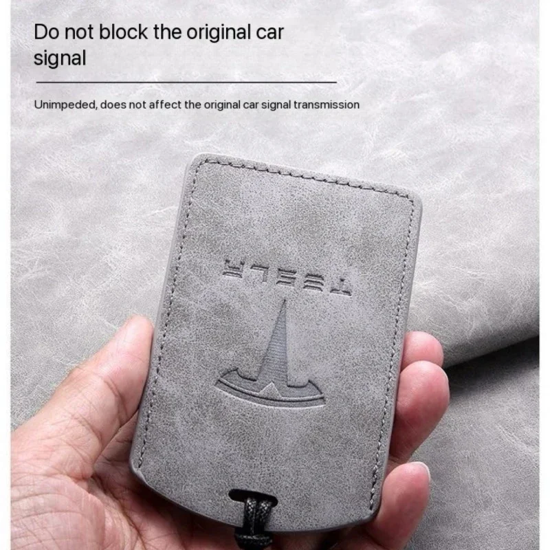 Car Smart Remote Key Card Cover Case Key Bag Shell Holder Protection For Tesla Model Y Model 3 2020 Keychain Styling Accessories