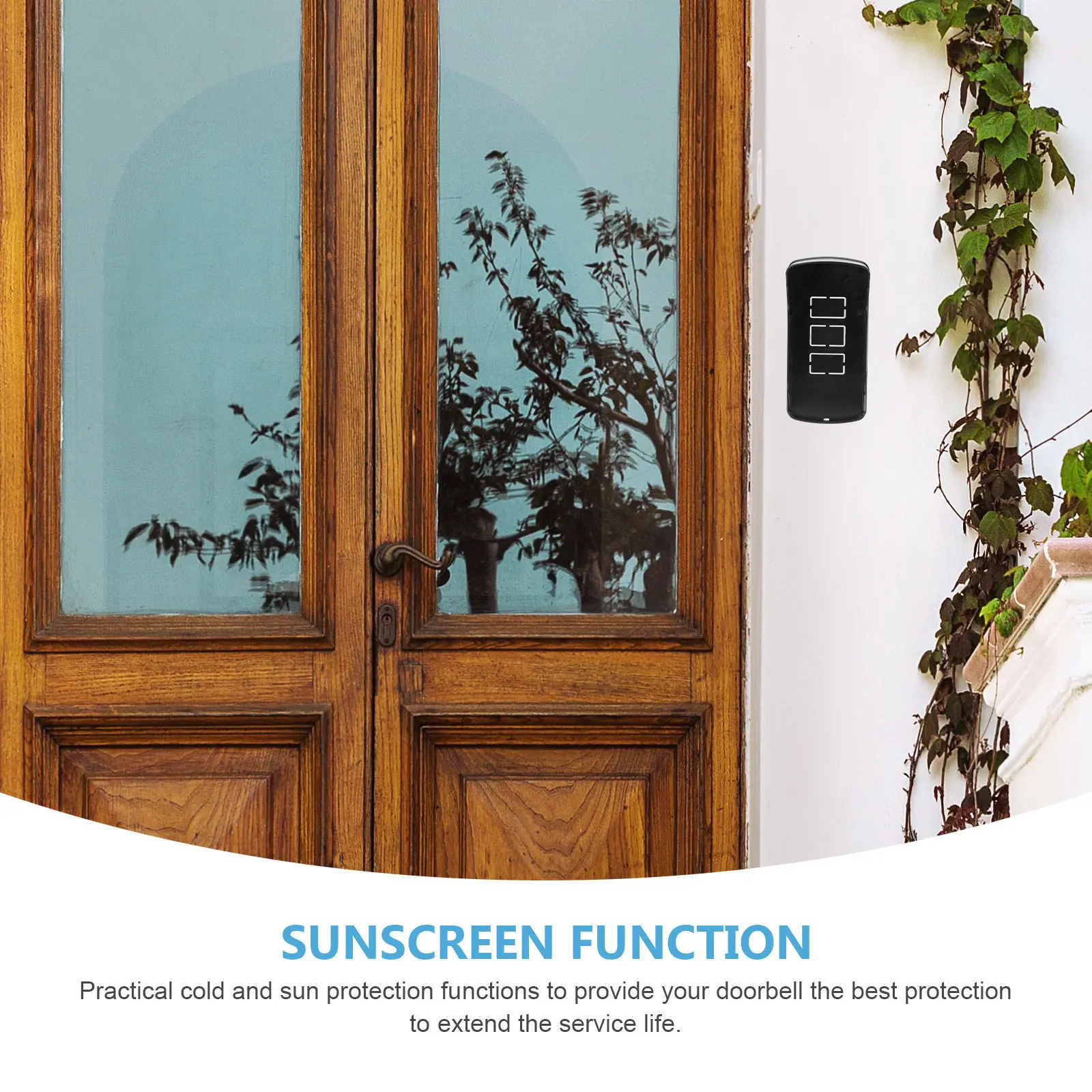 

Защитный пластиковый водонепроницаемый кожух для дверного звонка, для систем контроля доступа, учета посещаемости, считывателей отпечатков пальцев, уличный защитный кожух для дверного звонка