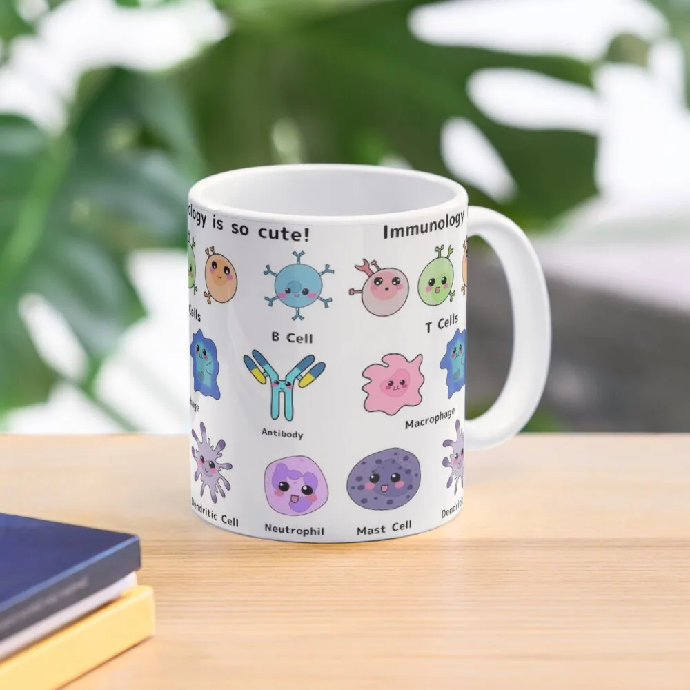 Immunology is so Cute Version 2 Coffee Mug Funny Mugs Mug Cup