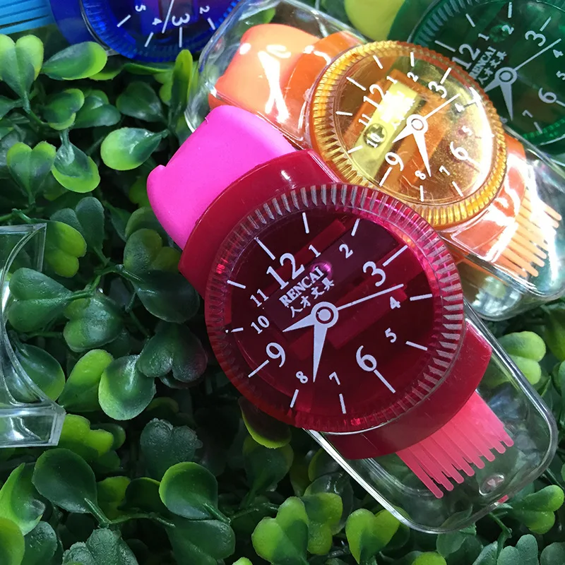 Creative Watch Design, Pencil Sharpener Children's Creative Stationery Elementary School Gift