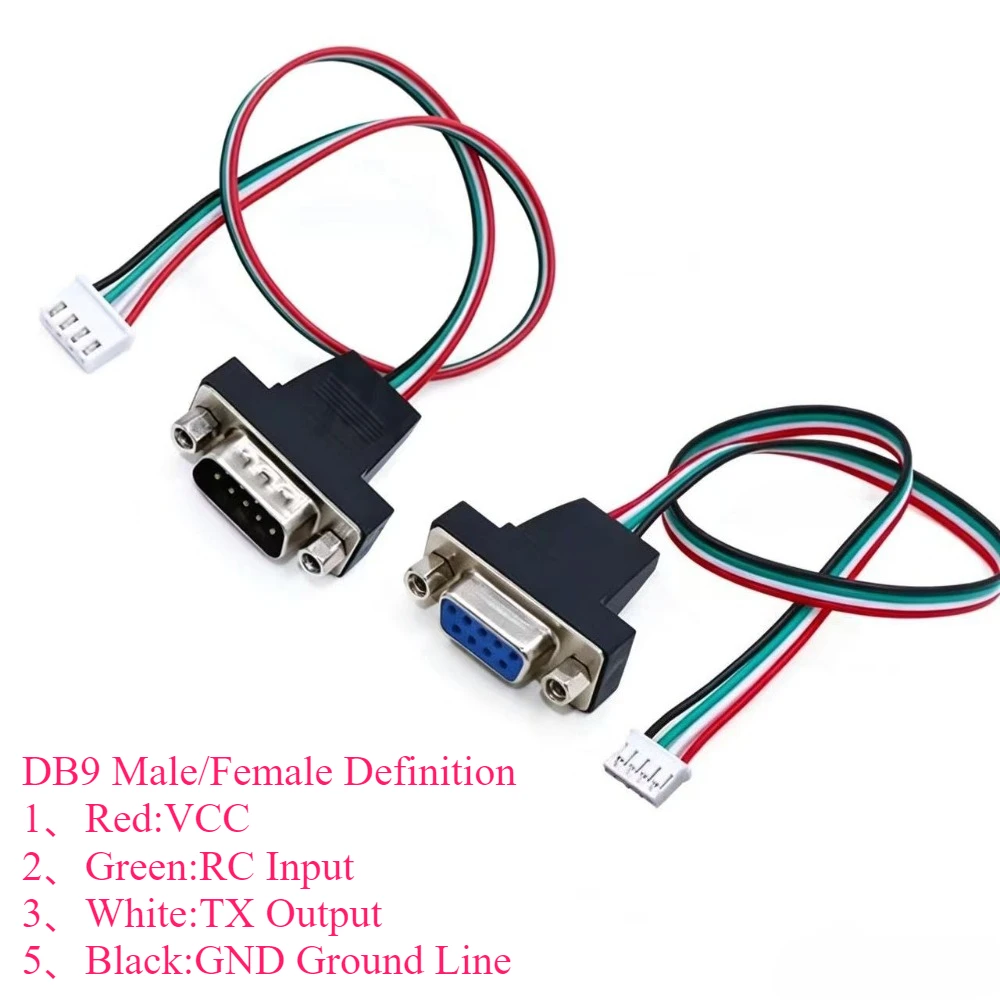 5/10Pcs 30cm DB9 Pin RS232 Serial 4P Small Port Data Terminal Cable Male/Female to XH2.54mm/PH2.0mm 4Pin Android Mainboard COM