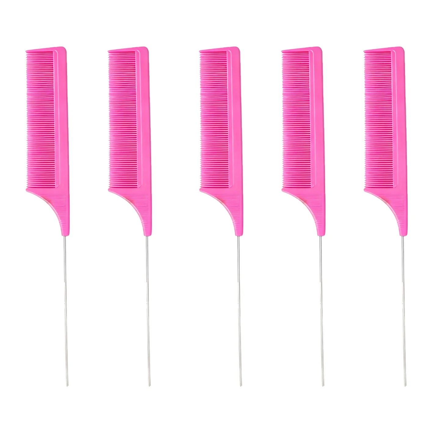 Professional Stainless Steel Hair Tail Combs for Styling
