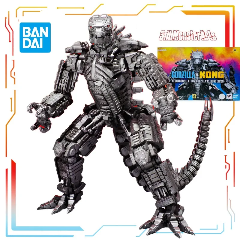 Bandai Originele S.H. MonsterArts-producten zijn beweegbare GODZILLA VS. KONG Anime Action Figure Model Speelgoed Model Cadeaus voor jongens