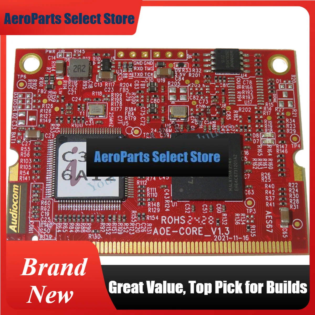 AeroPartsAudiocom Dt Aes67 Audio Network Transmission Interface Module 64x64 A264