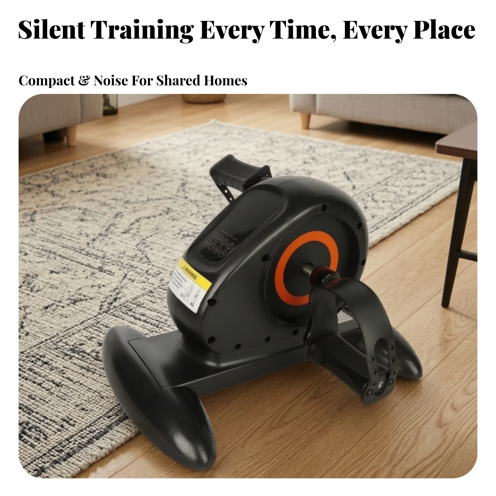 Seated Pedal Exerciser Motor-Driven Motorized Pedal Exerciser Exercise Equipment Quiet for Rehabilitation Patients