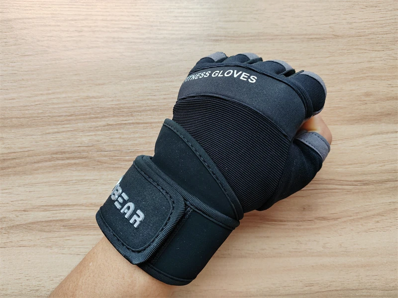 Gym Gloves Bodybuilding Powerlifting Dumbbell Pull Ups Workout Fitness Gloves Strength Training Gym Accessories S8bbbb25d1cc94944aae2057a3a9ae647N