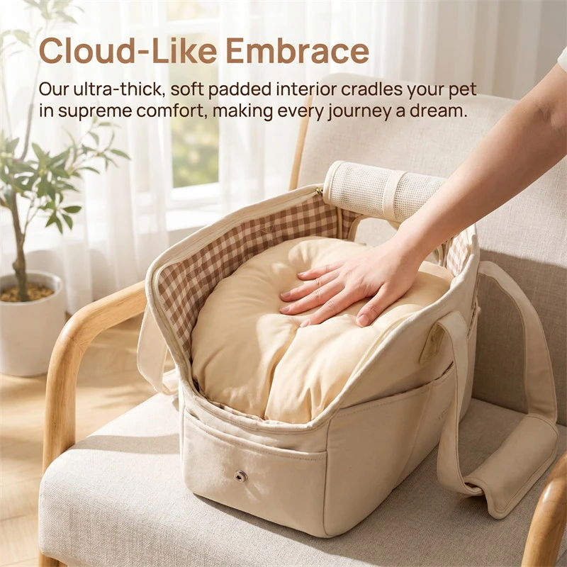 

Portable Shoulder Handbag Dog Carrier for Small Dogs Puppy Go Out Pet Bag for Chihuahua Yorkshire Cat Home Travel Use