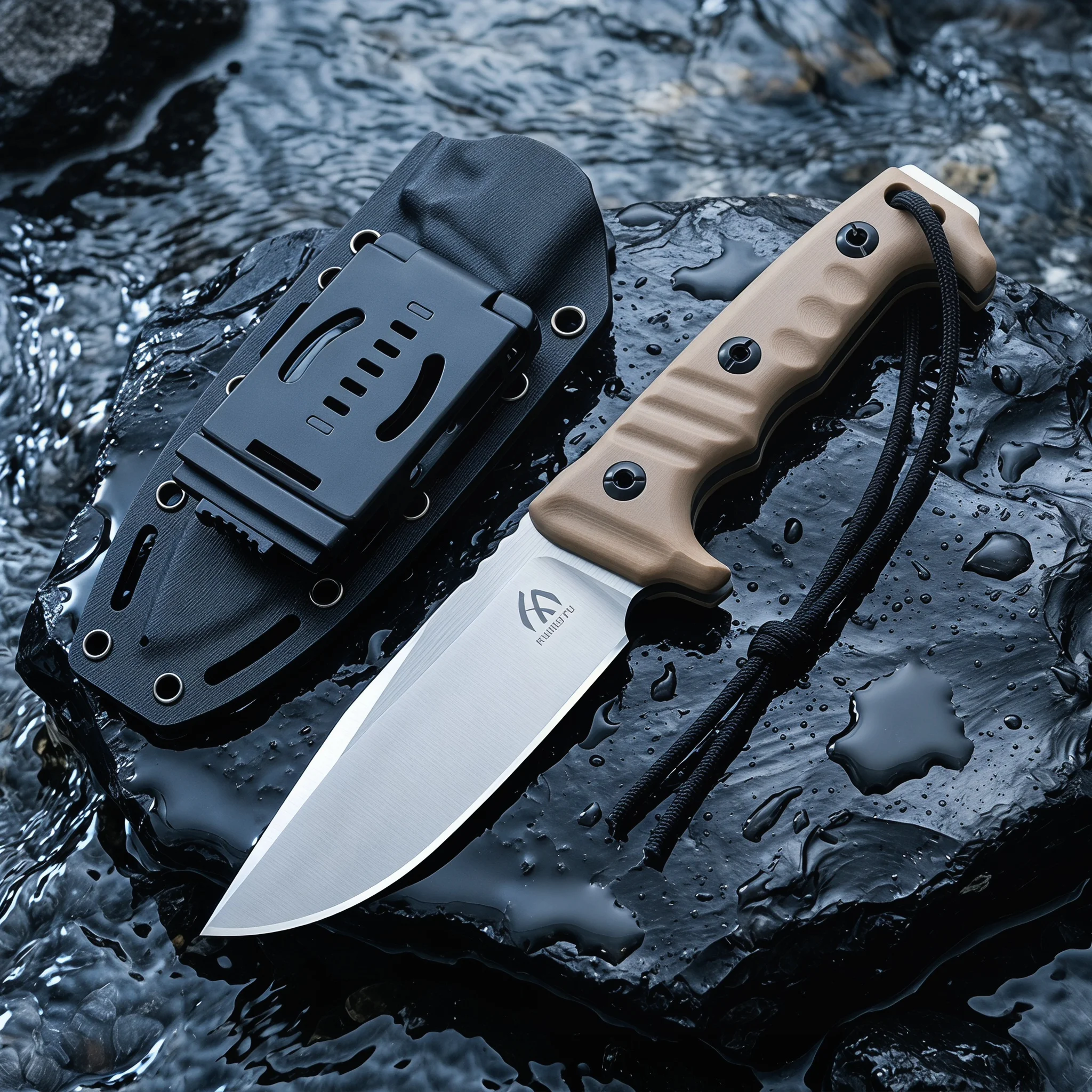 

Classic solid color outdoor knife, wear-resistant and durable material, casual travel, home life, universal cutting tool, small