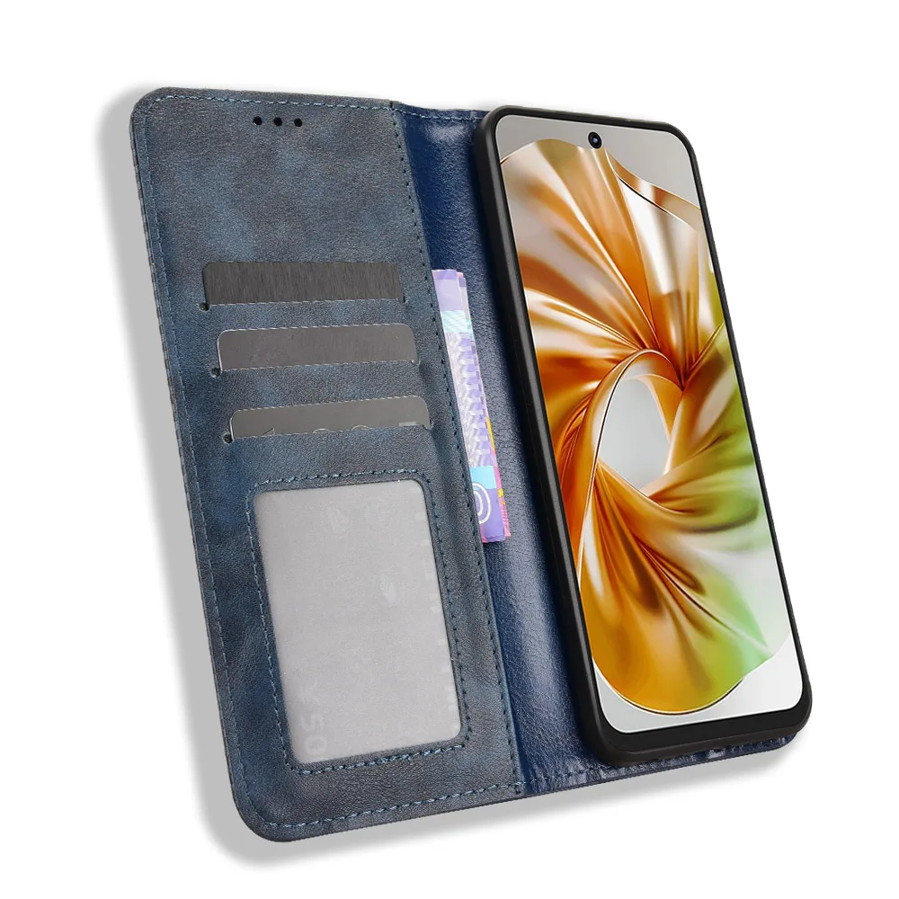 

Wallet With Card Slot Magnetic Flip Leather Case For ZTE nubia Focus 2 Pro Neo 2 3 GT 5G Anti-fall Cover of ZTE nubia Focus 2