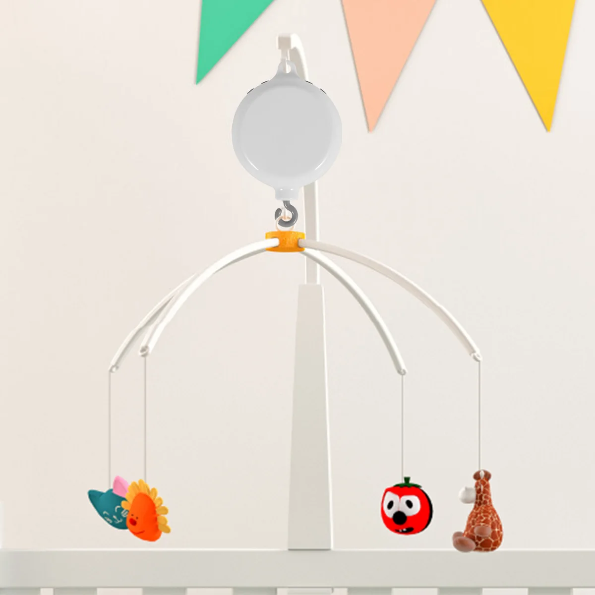 Boîte à musique mobile CPull pour bébé, à piles, moteur mobile avec 3 modes