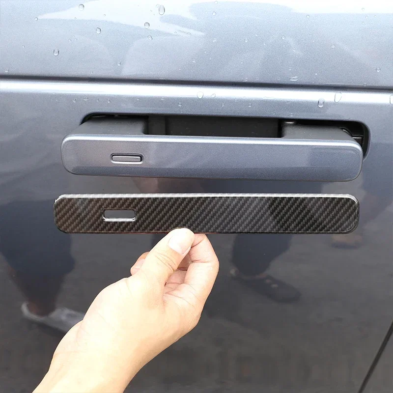 

ABS For 2017-2024 Land Rover Range Rover VELAR Carbon Fiber Car Door Handle Trims Cover Car Accessories