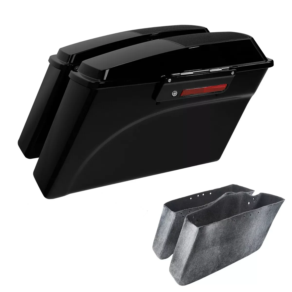 Motorcycle Hard Saddlebags 6x9