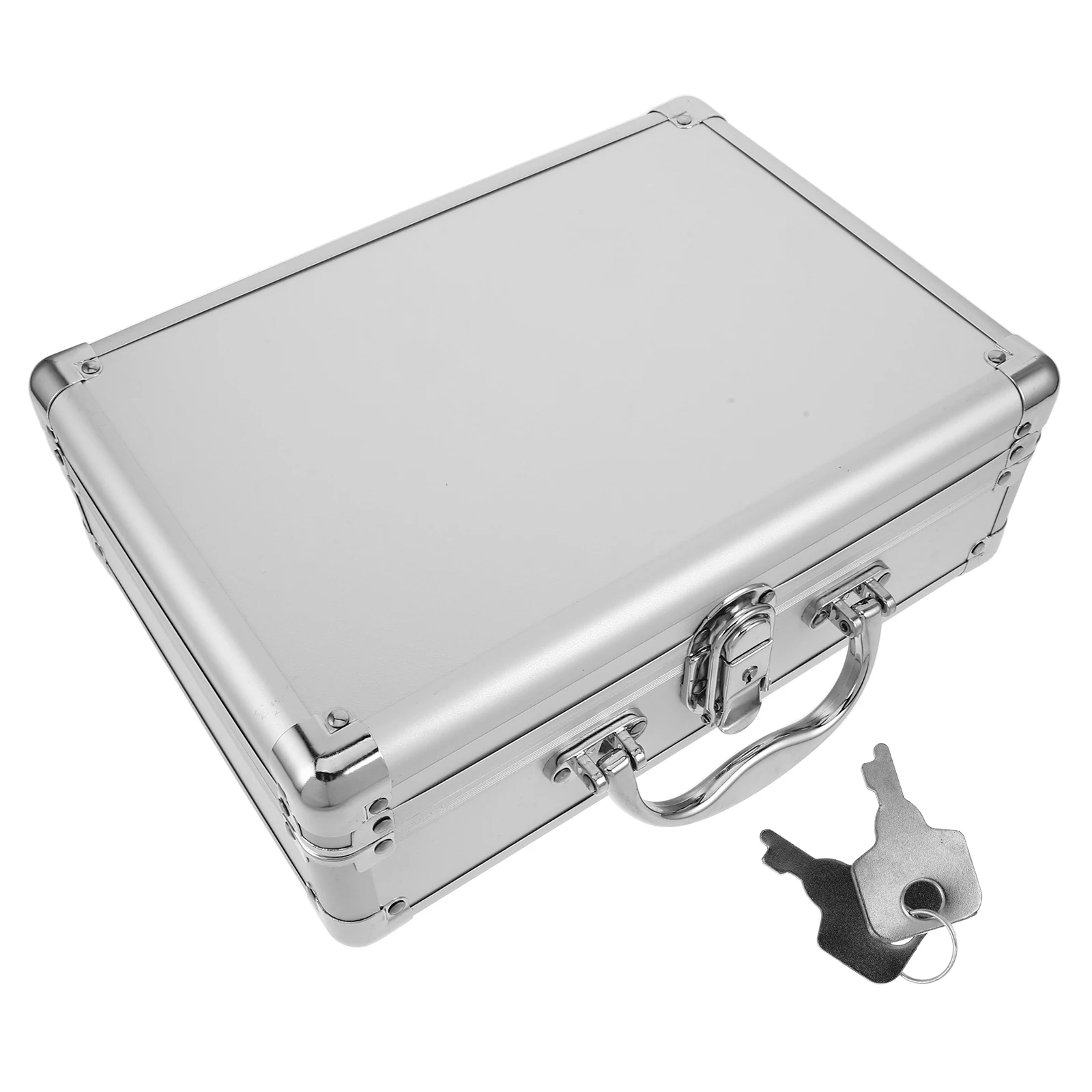 

Multifunctional Storage Box Hardware Organizer Key Lockbox Toolbox Aluminum Case Alloy Aufbewahrungsbox Metall Aluminium Travel
