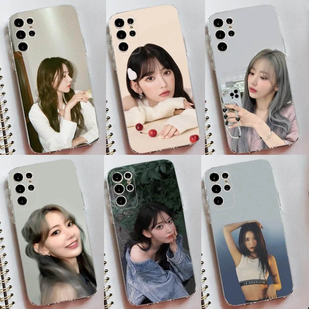 M-Miyawaki Sakura Phone Case Silicone Case For Samsung S30,S23,S21,S22,S20 Ultra,S20 FE lite,S10,S9,S8 PIus Cover Clear