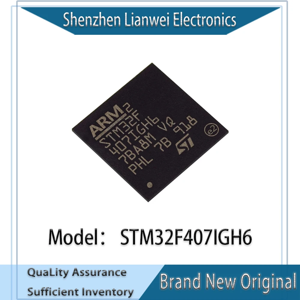 

100% New Original STM32F407IGH6 IC MCU Chipset UFBGA-176