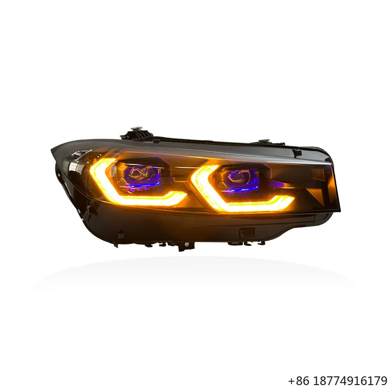 

Auto Parts New LED Dual-Color DRL Style Headlight Assembly Compatible With 3 Series G20 2023-2024 2037 Sold in Pair