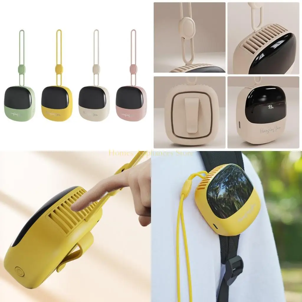 

D0AB Легкий зажим на носительном охлаждении для вентилятора для студентов -офисных работников использует