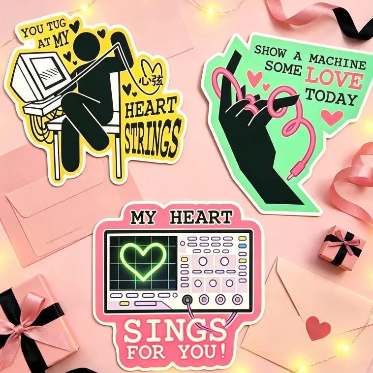 Objectum Robot Lover Stickers - đánh giá và giá Tech Accessories For Laptop