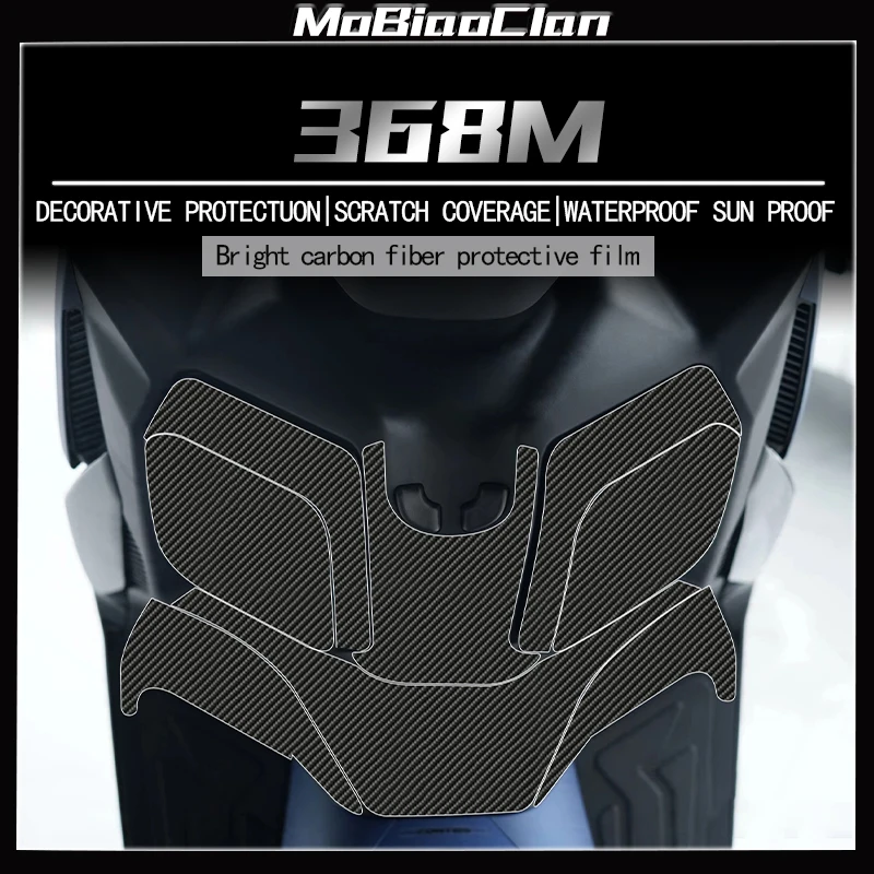 

For ZONTES ZT368M 368 M 368M 368m 2024 Motorcycle 6D carbon fiber fuel tank sticker body decorative modification accessories
