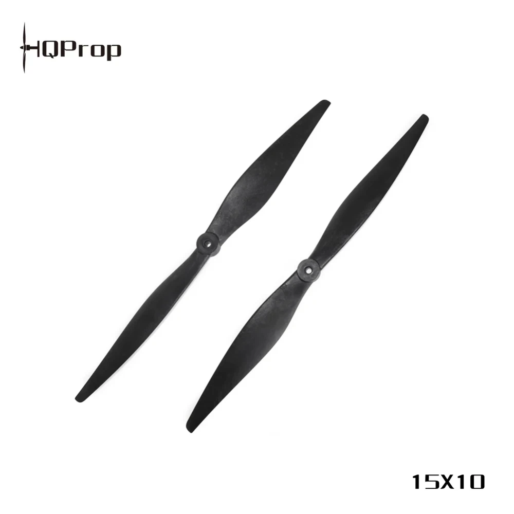 2 paar HQProp 15X7X3 1570 CW CCW Zwart-Glasvezel Versterkte Nylon Propeller voor Rc FPV Drone