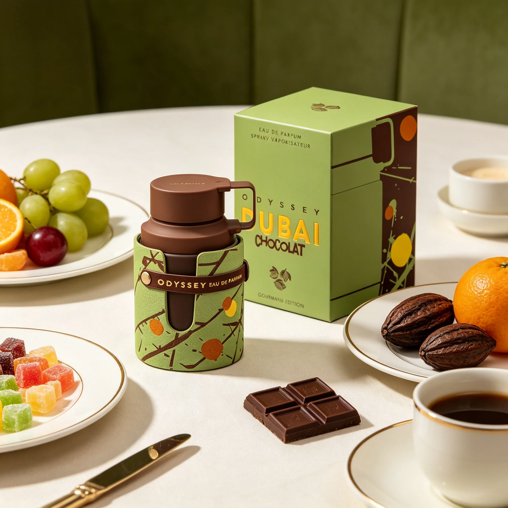 

Rmaf Odyssey Dubai Chocolat Gourmand Edition Мужской парфюм EDP, 100 мл, Шоколадный сладкий аромат, Интенсивный, Стойкий парфюм