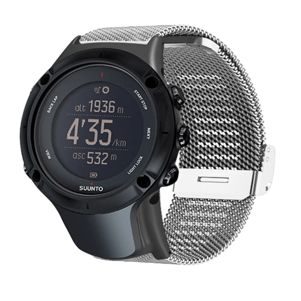 SUUNTO AMBIT 3 밀라노 스트랩, 도구 벨트 포함, 스마트 워치 밴드 교체 팔찌 액세서리