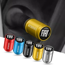 4pcs Car Wheel Tire Valve Stem Cover Airdust Waterproof Cap For Fiat 500 Grande Punto Tipo Stilo Palio Astra Bravo Panda