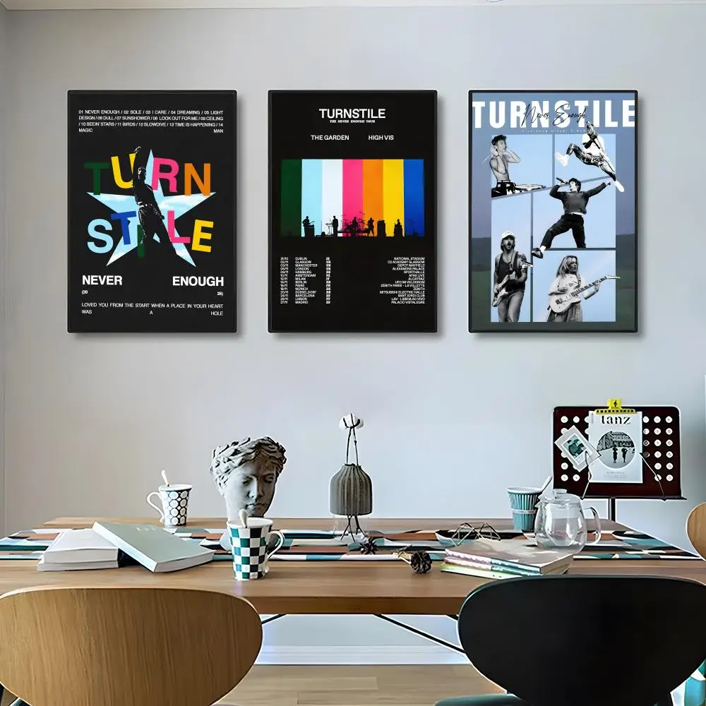 Singer Turnstile Poster Classic poster and wall art prints are suitable for living rooms, bedrooms,and home