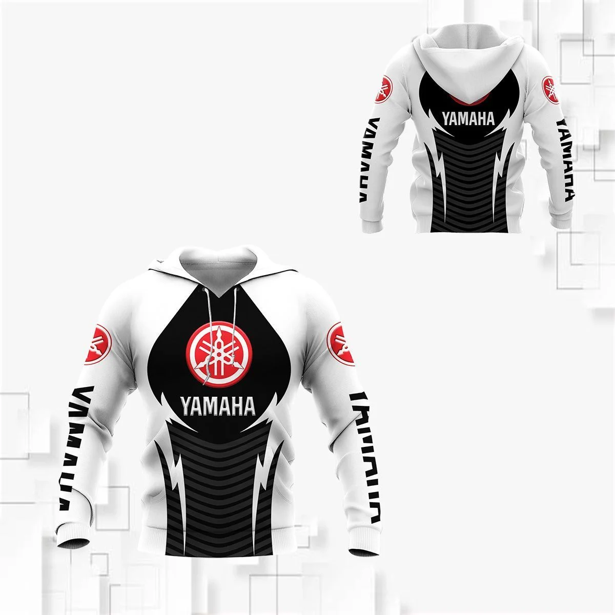 New Yamaha Hoodie Motorcycle Men's Hoodie 3D Printed Pullover Street Style High Quality Sports Shirt Sports Coat