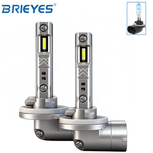 2 uds 880 H27 881 886 bombilla LED para faros delanteros de coche 30W 300% lámpara antiniebla más brillante 6500K luz blanca inalámbrica tamaño 1:1 sin ventilador sin polaridad