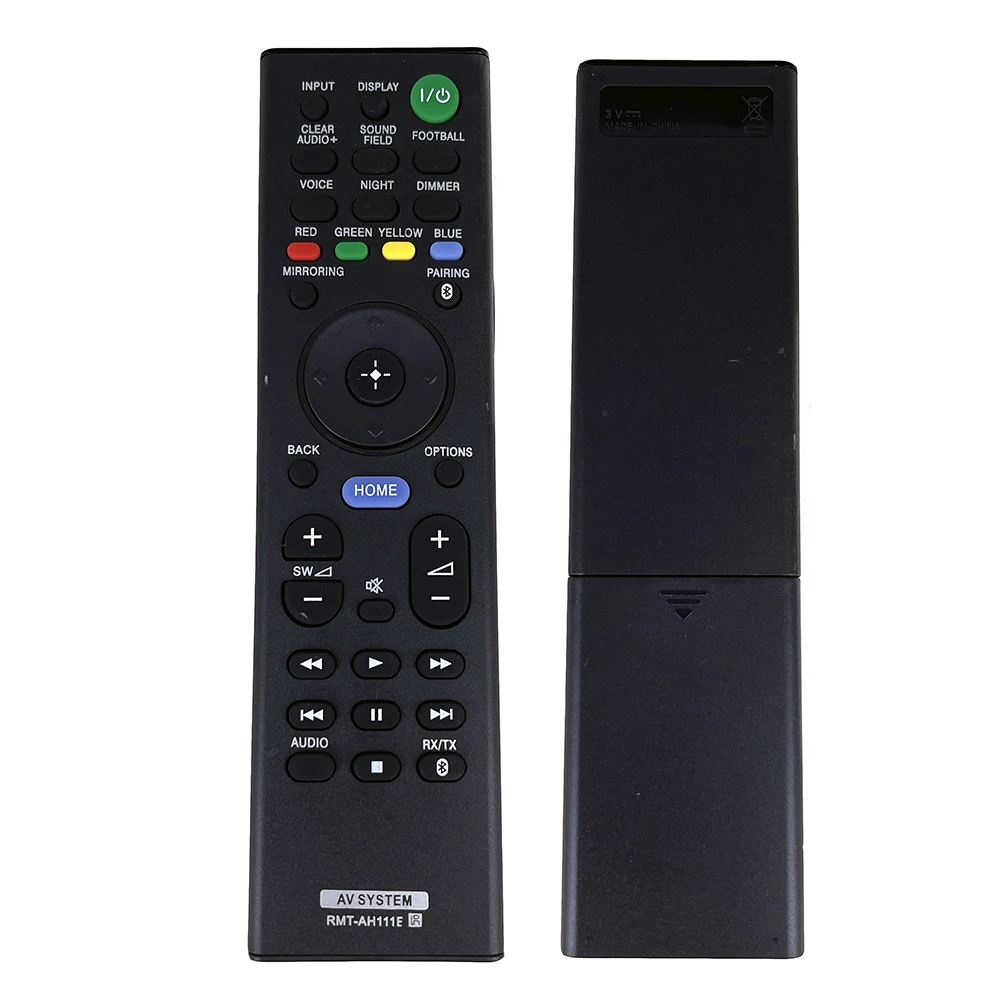 Remote Control use for Sony AV System RMT-AH111E HT-ST5 HT-XT1 HT-CT290 HT-CT291 HT-NT3 SA-CT390