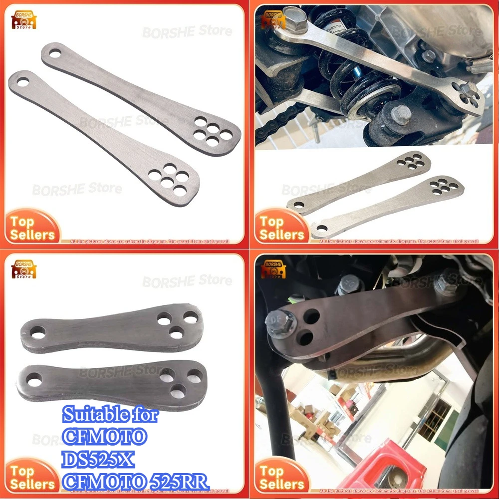 

Suitable for CFMOTO DS525X CFMOTO 525RR Motorcycle Seat Height Adjustment Lowering Linkage Dog Bone Lift Regulator