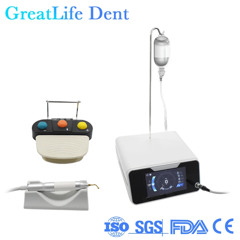 

GreatLife Dent AI-Bone II Endo Perio Surgical Equipment LED Handpiece Surgery Bone Knife LED Ultrasonic Bone Cutter