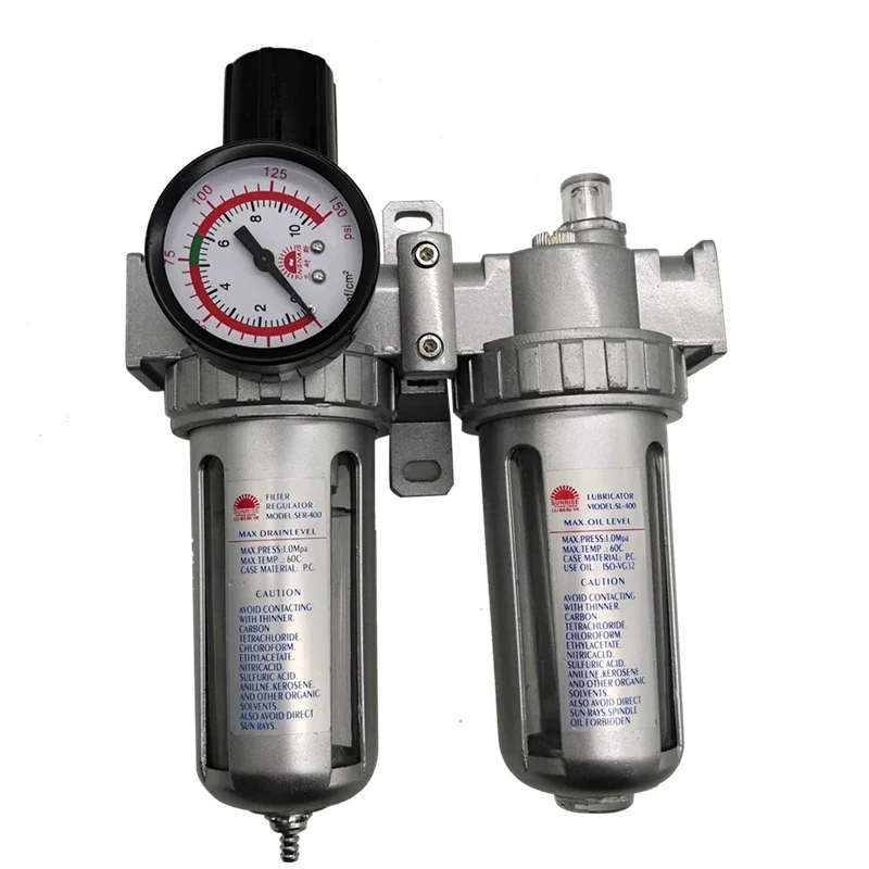 

SFC-400 SFC-300 SFC-200 Air Compressor Air Filter Regulator Oil Water Separator Trap Filter Regulator Valve Automatic Drain