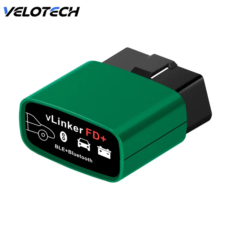 

Автомобильный сканер VLINKER FD + V2.2 версия BLE 4,0 Bluetooth OBD-II автомобильные диагностические инструменты для Foescan