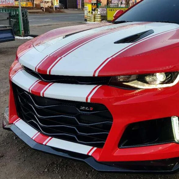 

For CHEVROLET 16 Camaro ZL1 Front Bumper PP Plastic Good Fit (USA Warehouse Including Shipping )