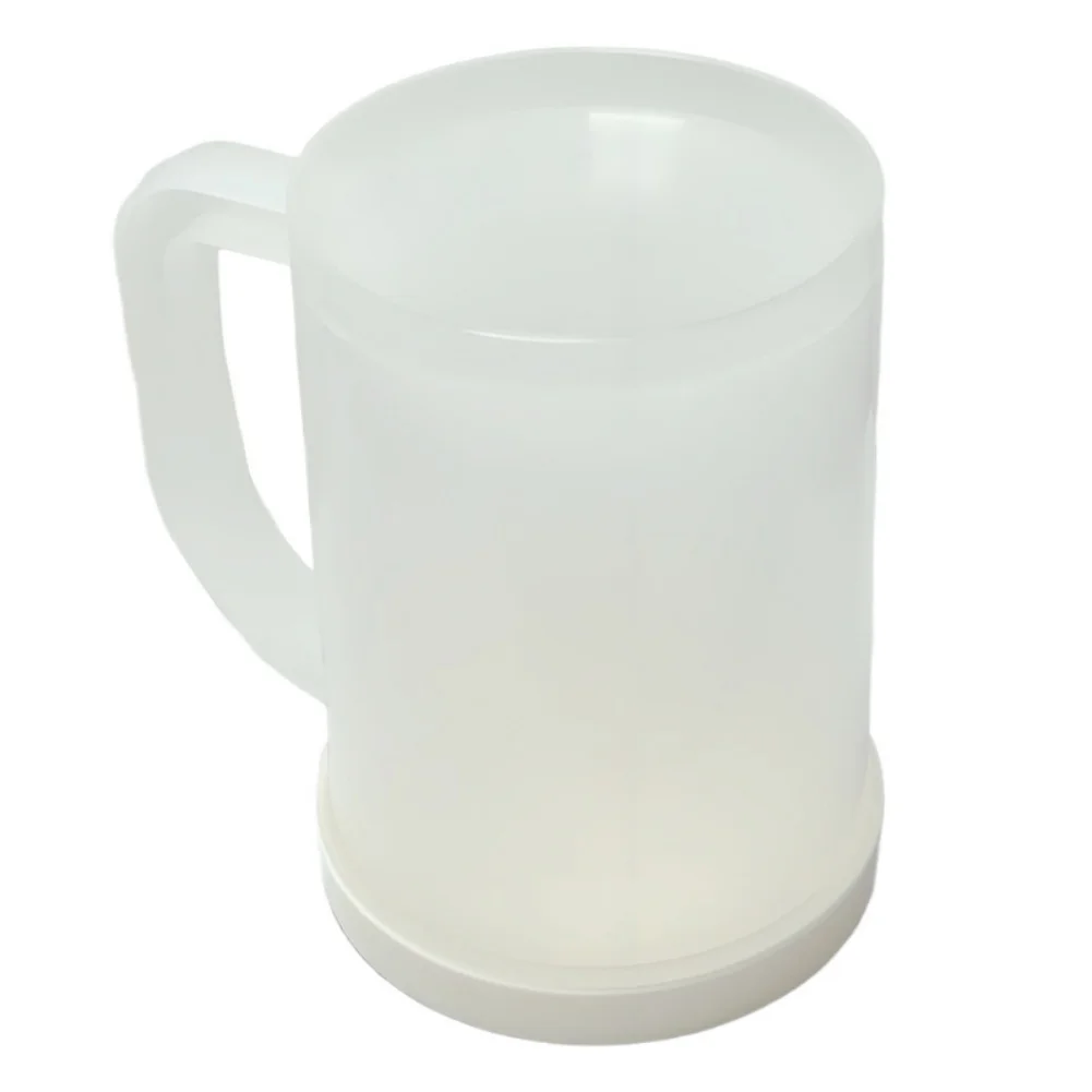 Double Layer Beverage Cup Large Capacity Insulated Ice Cup for Cold Drinks Beer Cocktails and Iced Tea Summer Use