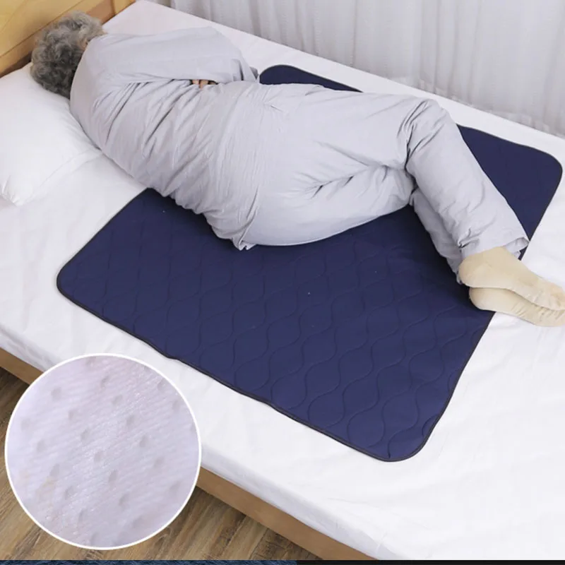

Waterproof Washable Incontinence Bed Pad Reusable Changing Pad Sheet Urine Mat Nappy Diaper Mattress Protector Cover Kids Adult