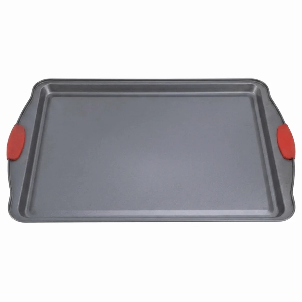 Restaurant Carbon Steel Baking Pan Multi-Purpose Rectangle Baking Sheet Stackable Heavy-Gauge Bread Cake Mould Baking