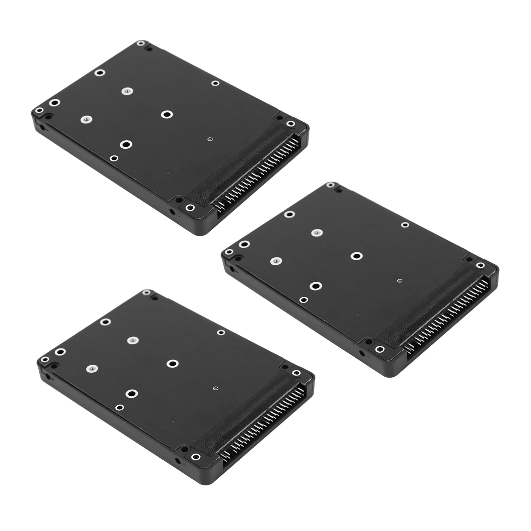 

3X 44PIN MSATA to 2.5 Inch IDE HDD SSD MSATA to PATA Adapter Converter Card with Case