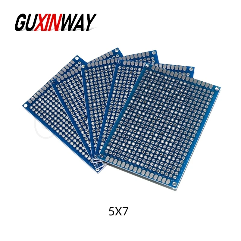 20 قطعة العالمي جهين PCB عدة مجلس اللوح تجربة الأزرق النموذج لوحات الدوائر لتقوم بها بنفسك 2x8 3x7 4x6 5x7 سنتيمتر