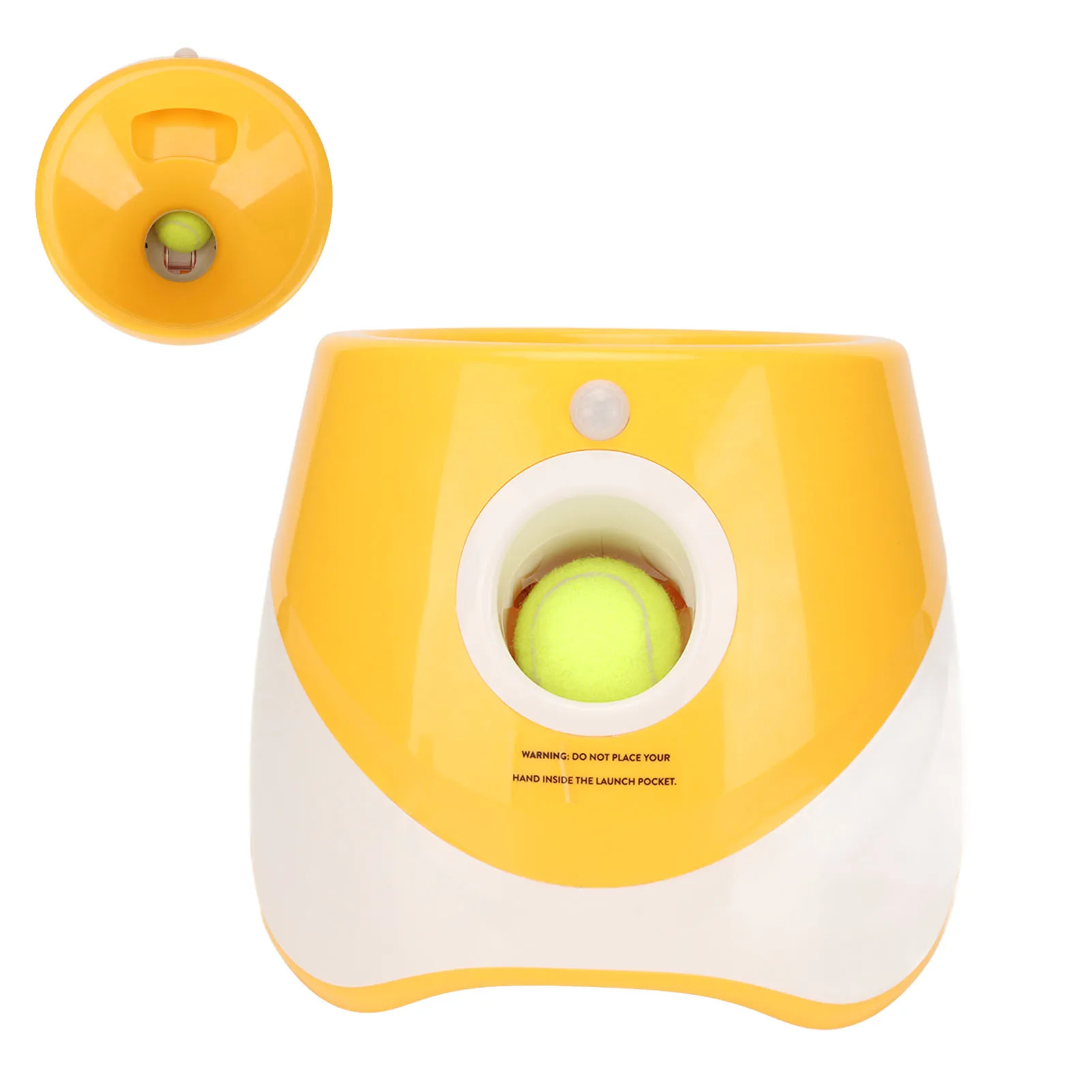 Ball Thrower Throwing Game for Outdoor Indoor Dog Tennis Ball Launcher Dog Automatic Ball Launcher Interactive Pet