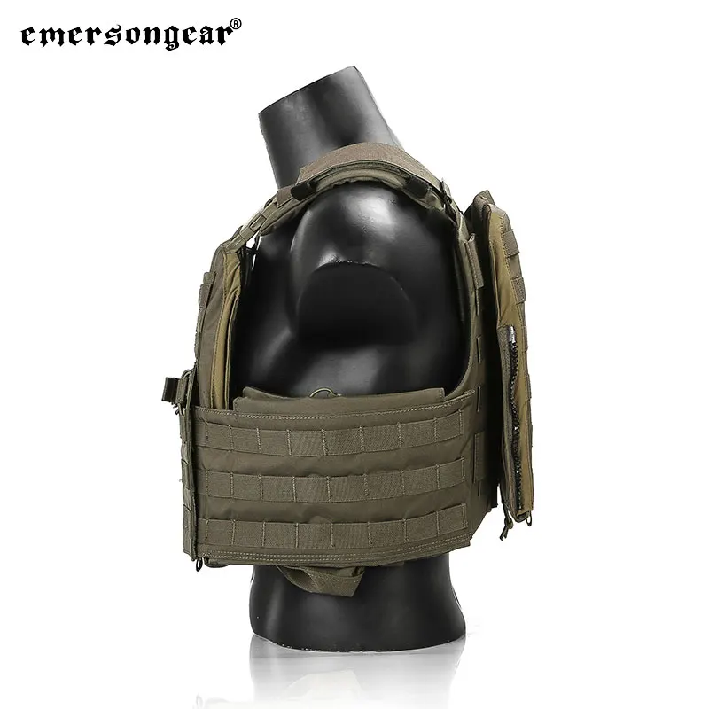 Emersongear Hunting Vest FPC Plate Carrier Heavy Duty Protective Guard  MOLLE Body Armor MVS LPC Frame PLATE CARRIER Nylon