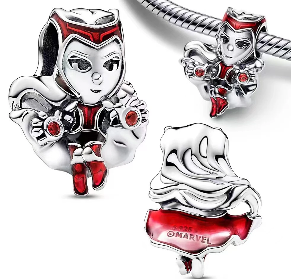 New 2024 Hot Sale Europe Cartoon Doll Series Charm Bead 925 Silver Original Charm Fit Pendant Bracelet DIY Jewelry Making Gift