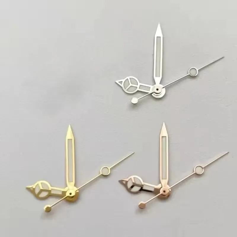 

Green Luminous SUB Watch Accessories - Watch Hands for NH35/NH36/4R/7S Movements, Silver Gold Rose Options